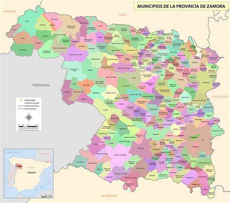 Descanso circuito privado mapa de la provincia de zamora foso Rítmico fuego