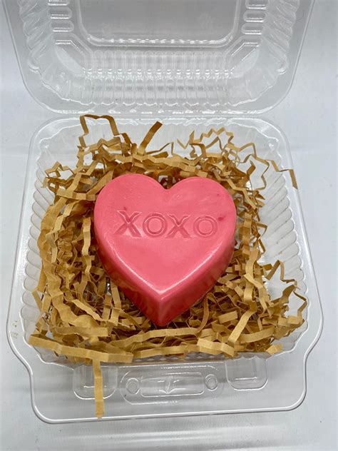 Heart Soap Fun Soap Cute Soap Novelty Soap Etsy