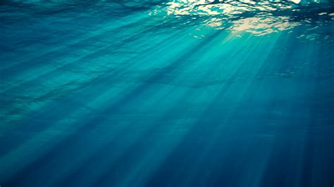 Underwater View Of Ocean Waves In Clear Blue Stock Motion Graphics SBV ...