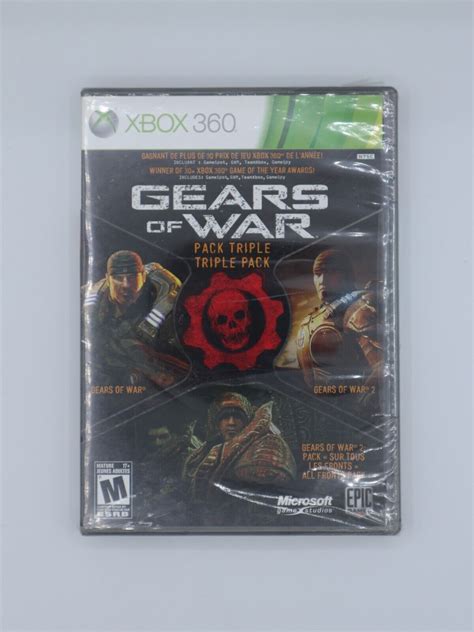 Gears Of War Triple Pack Microsoft Xbox 360 2011 For Sale Online Ebay