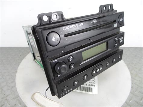 Ford Fiesta Rds Black Stereo Cd Player S C Ah With