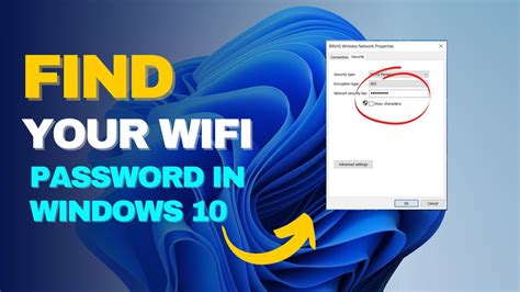 How To Find Wifi Password In Windows 10 Techtips Youtube