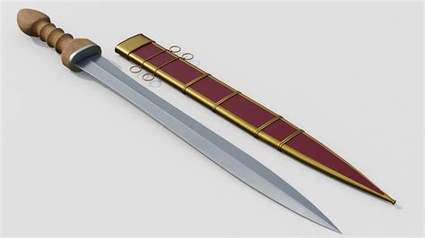 3D Gladius Hispaniensis Roman Sword - TurboSquid 2109849