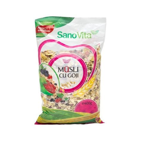 Musli Cu Goji G Sano Vita Naturisti Ro