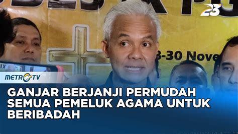 Berita Pemilu Berkunjung Ke GBI Mawar Saron Ganjar Dicurhati