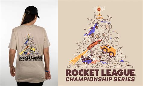 Rocket League shirt on Behance