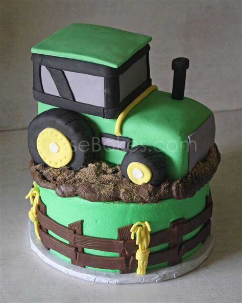 How to Make a Tractor Cake 40 - Rose Bakes