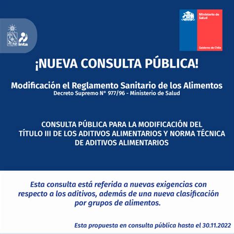 Nueva Consulta P Blica Propuesta De Modificaci N Al T Tulo Iii De Los