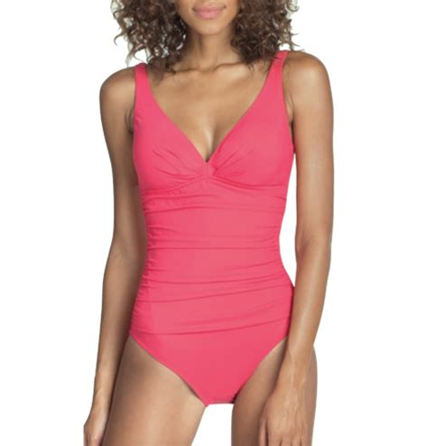 Surplice One Piece Swimsuit Forenvy