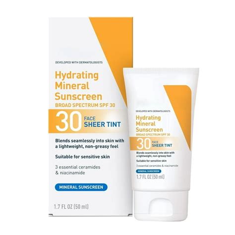 Dermatologist Recommended Sunscreen For Sensitive Skin Natural Sunscreens Tinted Sunscreen 30