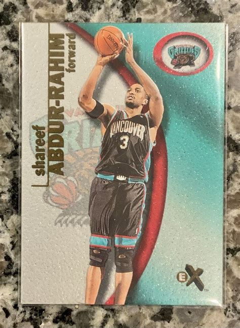 2000 01 Fleer E X Basketball 94 Shareef Abdur Rahim VANCOUVER