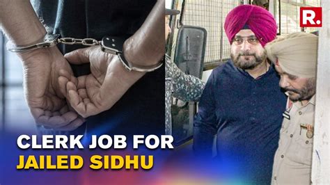 Navjot Singh Sidhu To Get Rs 90 Per Day For Clerical Job In Jail