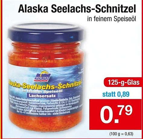 Ostsee Fisch Alaska Seelachs Schnitzel In Feinen Speise L Angebot Bei Netto