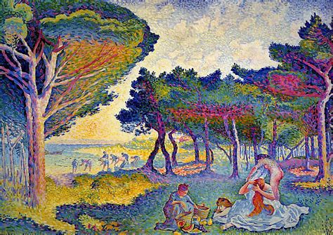 Paintings Reproductions By The Mediterranean By Henri Edmond Cross