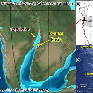 Schematic Stratigraphic Model For Presalt In The Kwanza Basin The Top