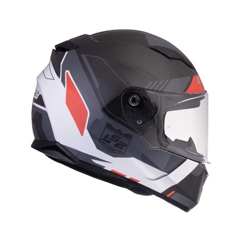 FF320 STREAM EVO XPLORER MATT WHITE BLACK - LS2 Helmets India Official ...