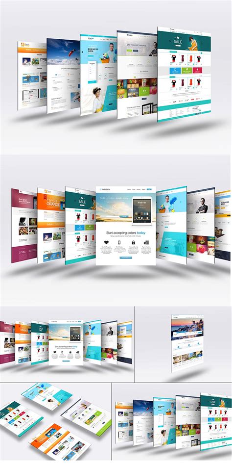 Amazing Best Website Mockup Templates - Download | Mockups | Website ...