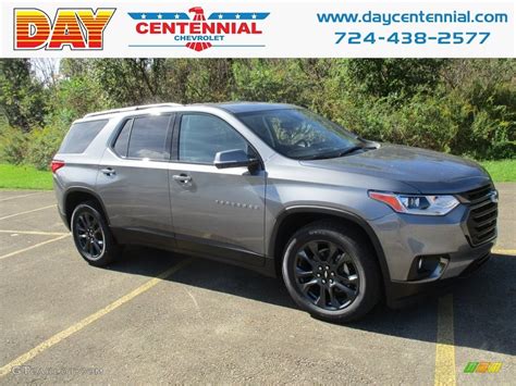 Satin Steel Metallic Chevrolet Traverse High Country Awd