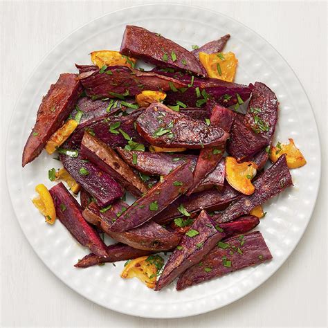 Baked Purple Sweet Potato Fries Big Deals