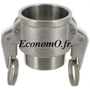 Raccord à Came Camlock Type B Coupleur Sécurisé Inox 316 DN 100 x 4