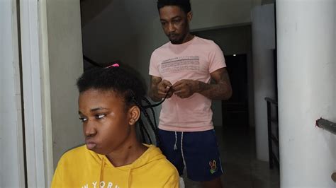 Dad Doing Daughters Hair Youtube