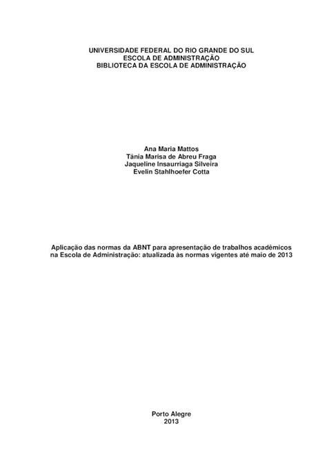 PDF Compilação e resumo das normas ABNT PDFSLIDE NET