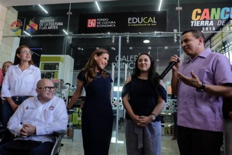 Inaugura Mara Lezama Librer A Del Fondo De Cultura Econ Mica En Canc N