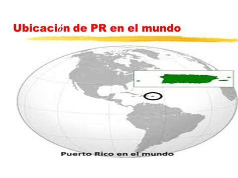 Puerto Rico En El Mapa Del Mundo Donde Est Puerto Rico En El