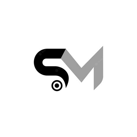 Premium Vector | SM Letter Logo Design