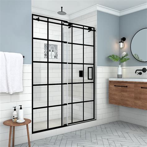 Aston Kamaya Xl 56 60 W X 80 H Right Sliding Frameless Shower Door