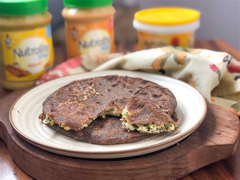 Paneer Stuffed Ragi Paratha Recipe By Archana S Kitchen