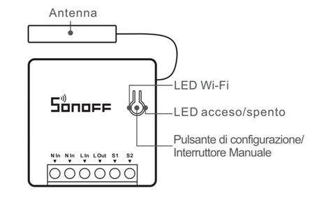 Sonoff Mini Diy Guida Schema Collegamento Deviatore Interruttore Rel