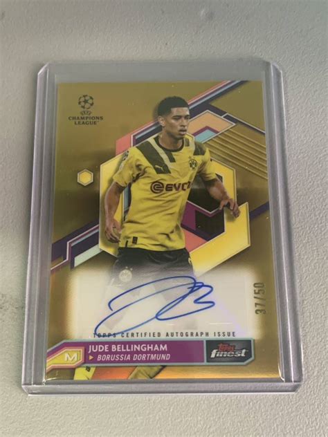 Yahooオークション Jude Bellingham 2022 23 Topps Finest Uefa Gol