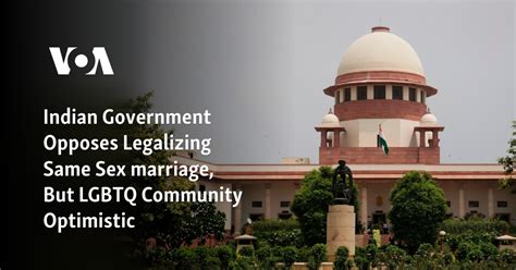 Indian Government Opposes Legalizing Same Sex Marriage But LGBTQ