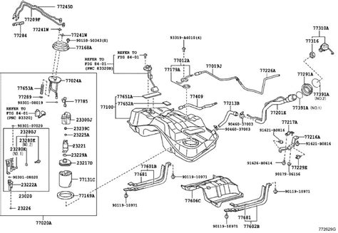 Lexus Regulator Assembly Fuel Pressure With Jet Pump Tube Tank