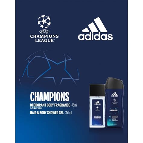 Adidas Uefa Champions League Zestaw Kosmetyk W Do Piel Gnacji Szt