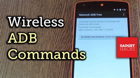 Use Adb Over Wi Fi Or Tethering Android How To Youtube