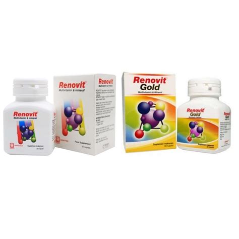 Jual RENOVIT GOLD RENOVIT BOTOL Isi 30 Tablet Multivitamin Dewasa