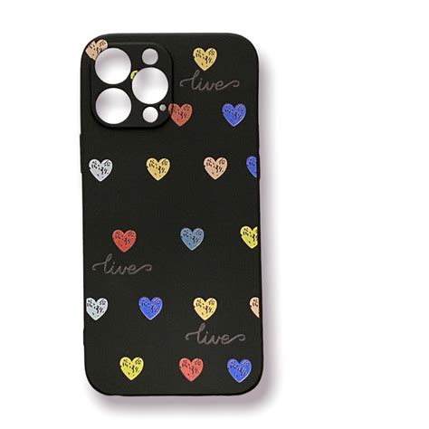 Cover De Corazones Para Iphone Pro Max Locos Phone Tienda De