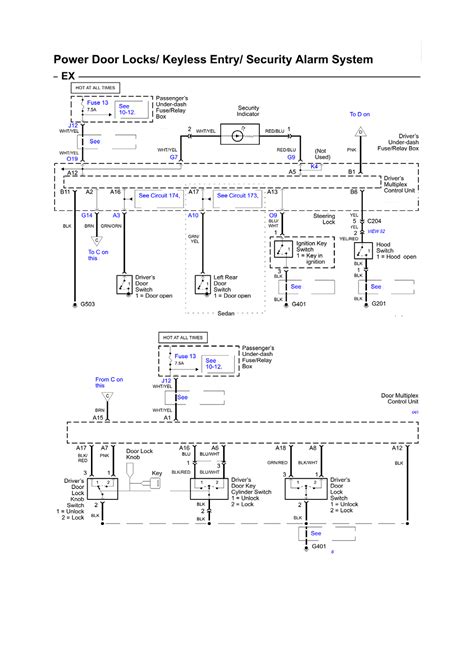 2000 Honda Civic Alarm Wiring Diagram