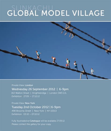 Slinkachu | Global Model Village | 27 September - 27 October 2012 | Andipa