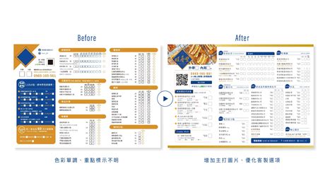 小吃菜單設計推薦｜單張客製化點設計菜單摺頁菜單設計精裝本菜單設計，餐飲菜單推薦你！ 高雄平面設計推薦｜ivory Design 象牙設計