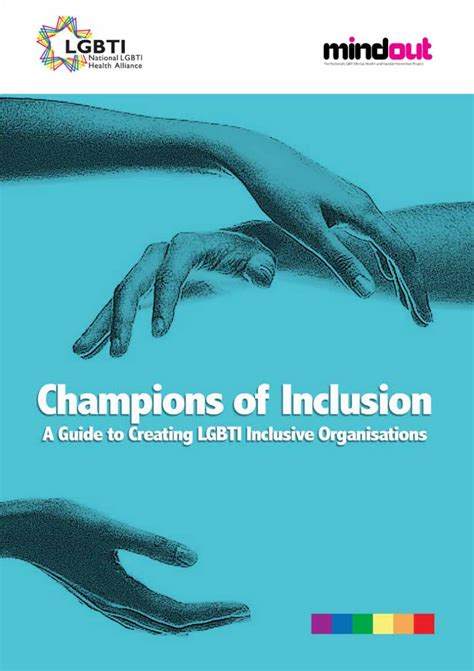 Championing Inclusion A Guide To Creating Lgbti Inclusive