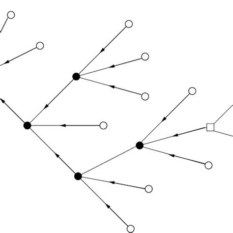 Nodes and labels associated with the nodes: (a) end node v with sv = 0 ... 
