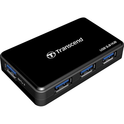 Transcend 4 Port Usb 30 Hub Ts Hub3k Bandh Photo Video