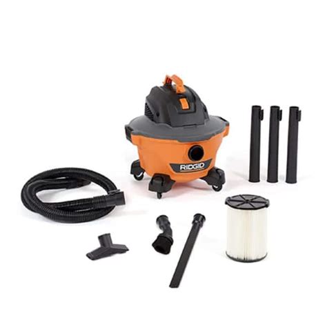 Ridgid Gallon Peak Hp Nxt Wet Dry Shop Vacuum With Filter Locking