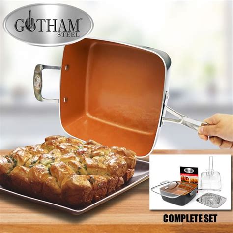 Gotham Steel Deep Square Pan | As Seen On TV