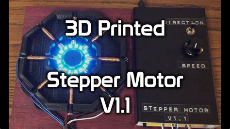 3d Printed Stepper Motor V1 1 Youtube