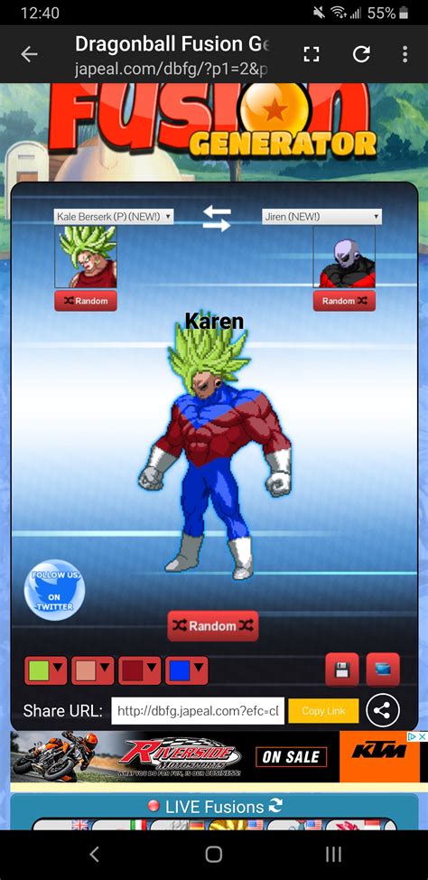 Dragon Ball Fusion Generator Updated : r/dbz