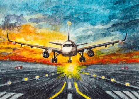 Airplane Painting: Over 5,227 Royalty-Free Licensable Stock Illustrations & Drawings | Shutterstock